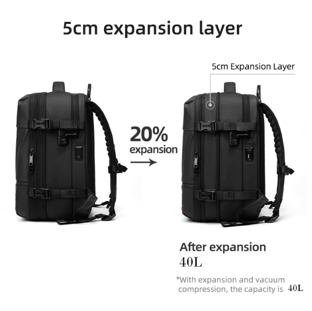 PackAir™ Smart Compression Backpack