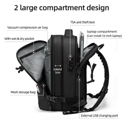 PackAir™ Smart Compression Backpack
